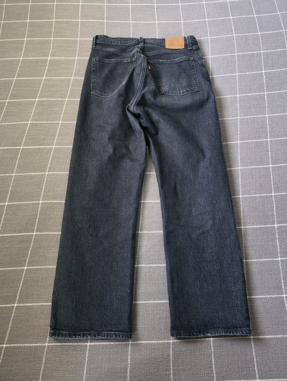 Levi's Ribcage Straight Jeans High Rise Button Fly - Picture 9 of 9